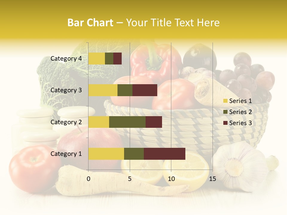 Cucumber Garlic Zucchini PowerPoint Template
