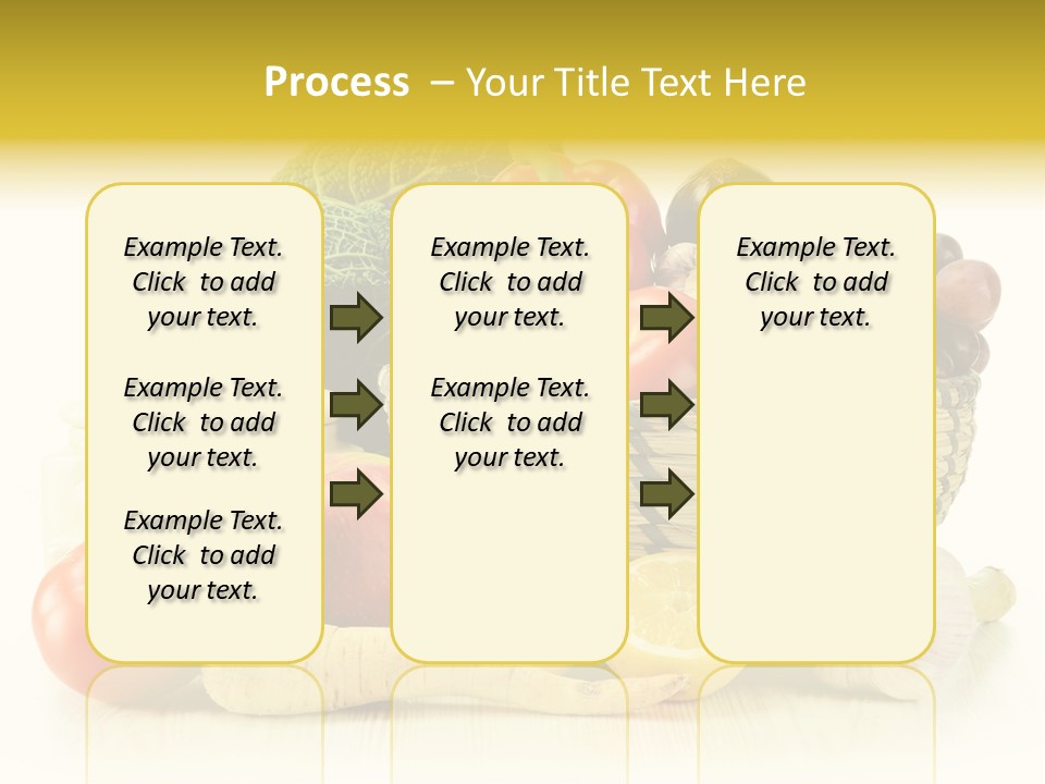 Cucumber Garlic Zucchini PowerPoint Template