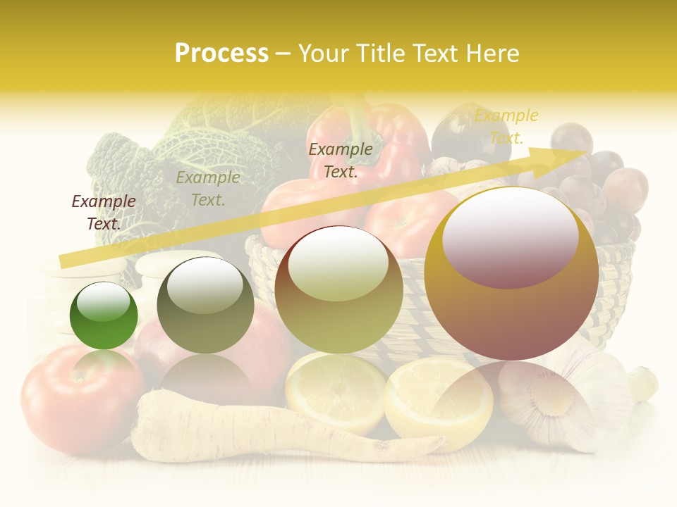 Cucumber Garlic Zucchini PowerPoint Template