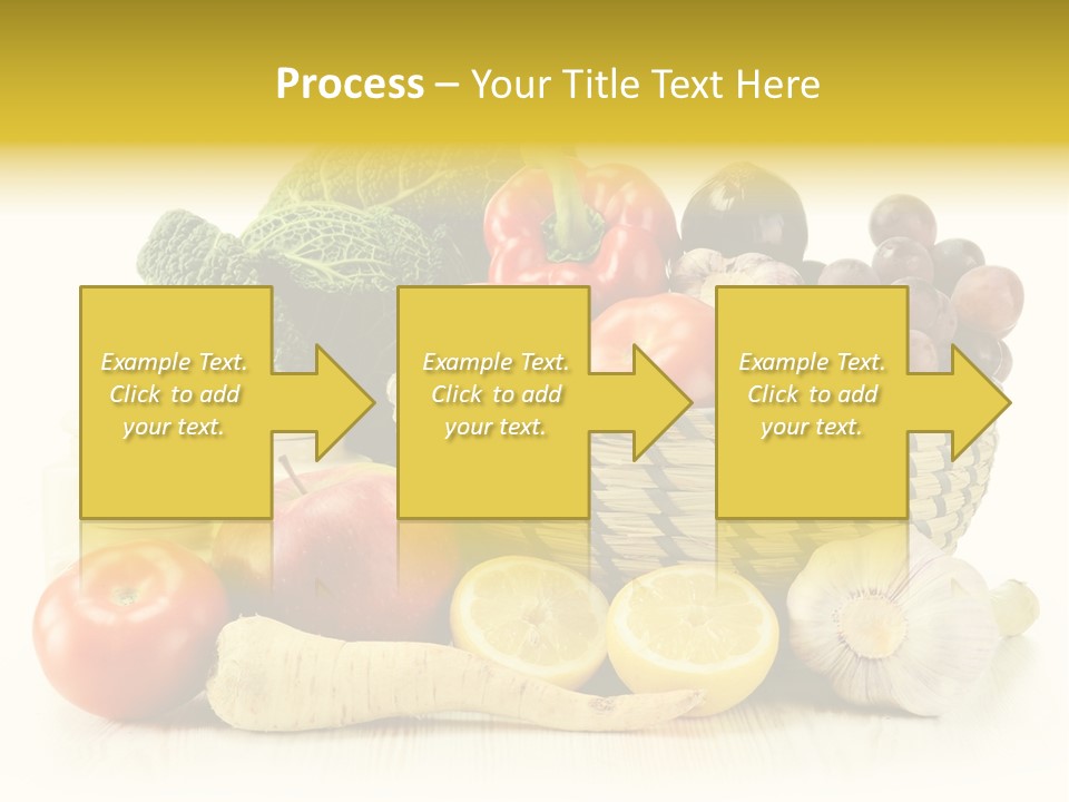 Cucumber Garlic Zucchini PowerPoint Template
