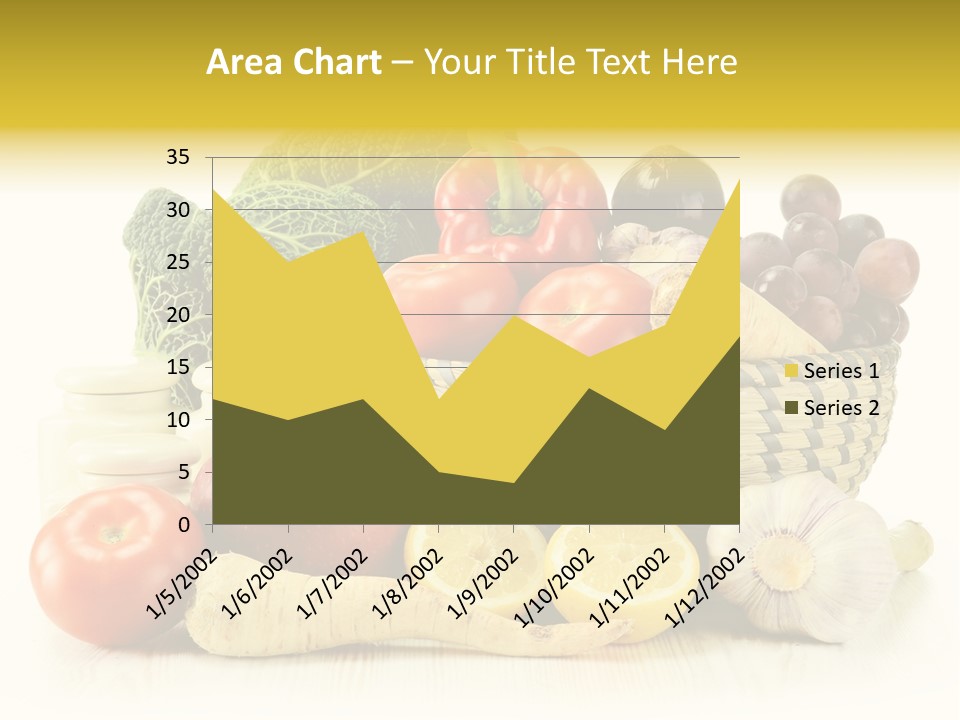 Cucumber Garlic Zucchini PowerPoint Template
