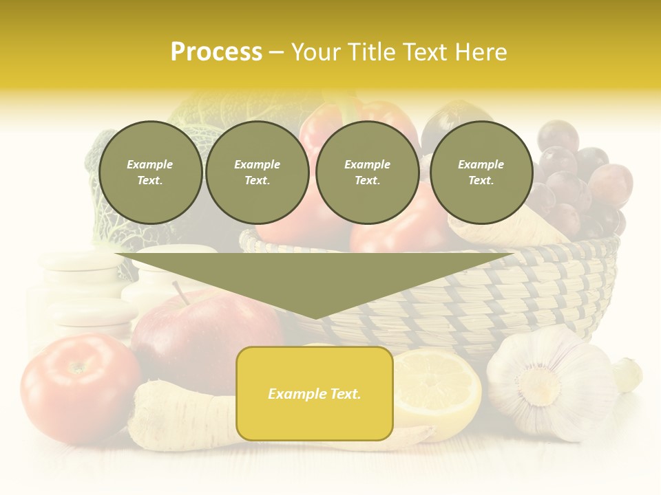 Cucumber Garlic Zucchini PowerPoint Template