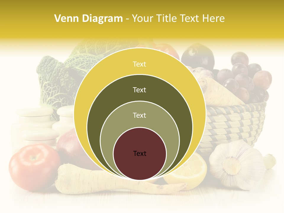 Cucumber Garlic Zucchini PowerPoint Template