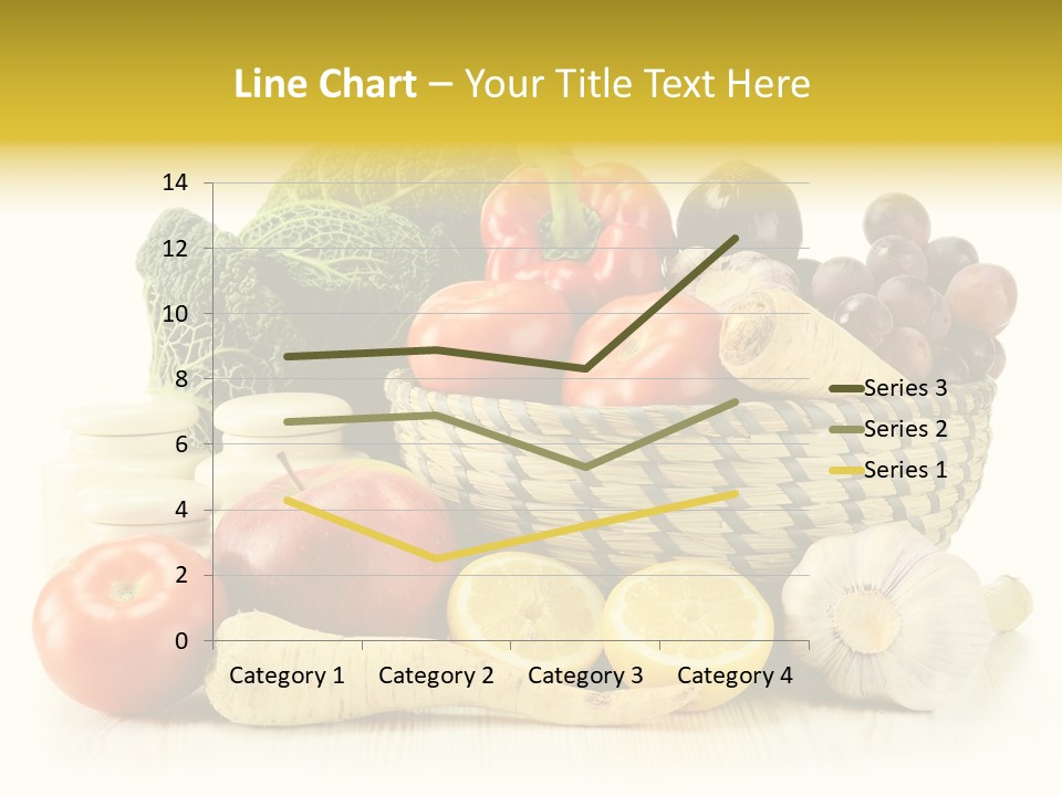 Cucumber Garlic Zucchini PowerPoint Template