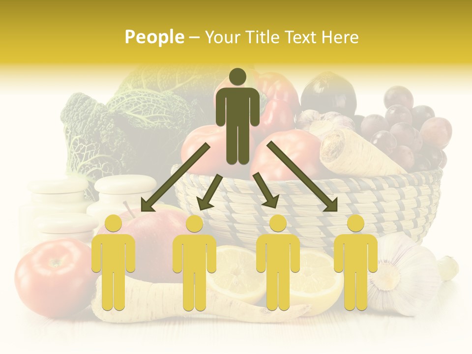 Cucumber Garlic Zucchini PowerPoint Template