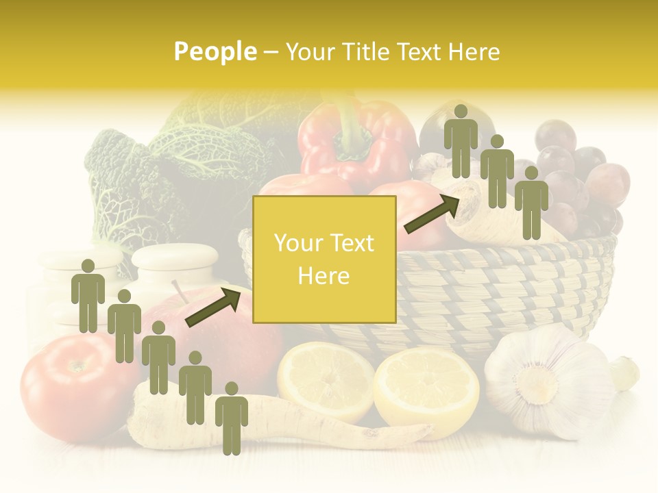 Cucumber Garlic Zucchini PowerPoint Template