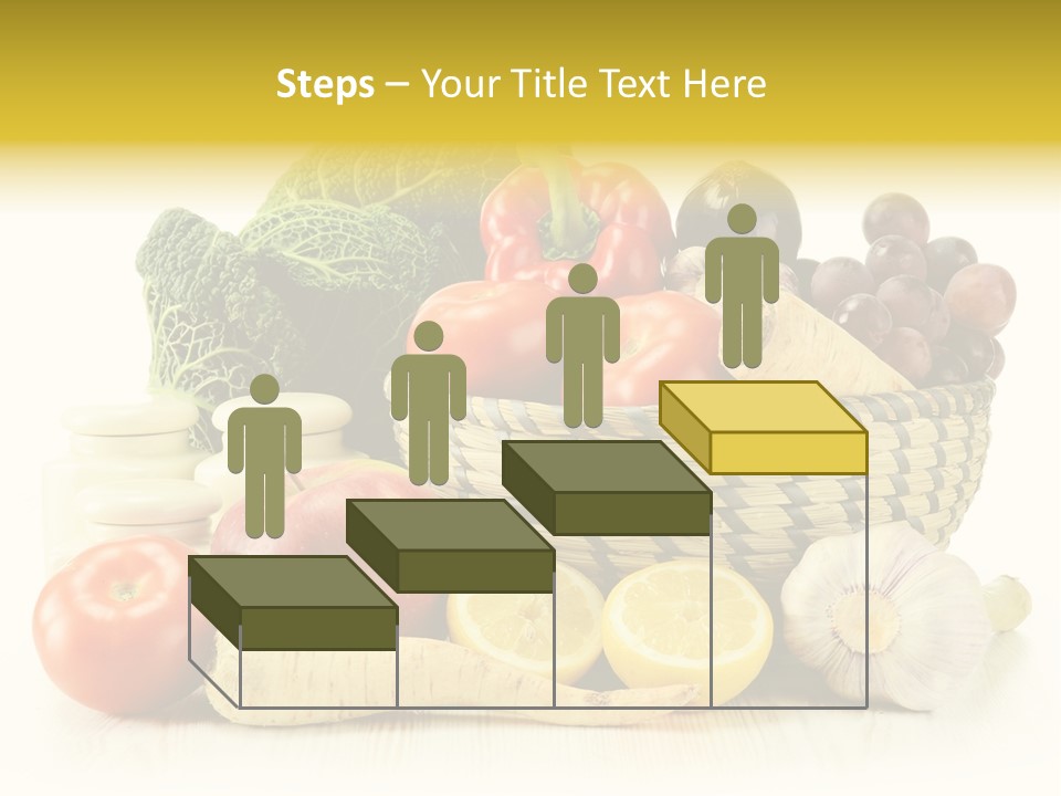 Cucumber Garlic Zucchini PowerPoint Template