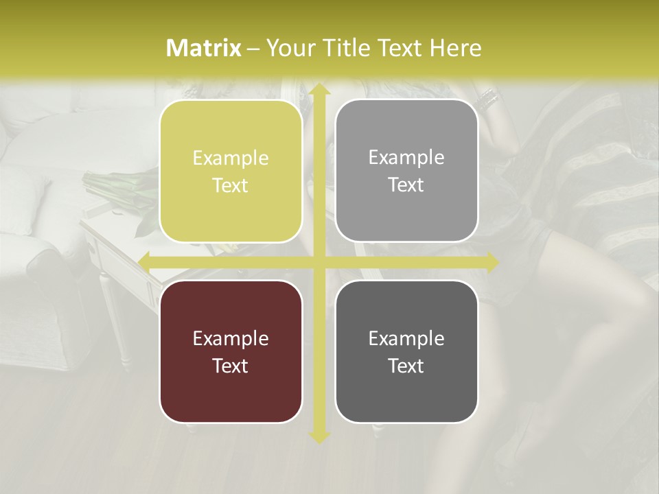 Beauty Romantic Red PowerPoint Template