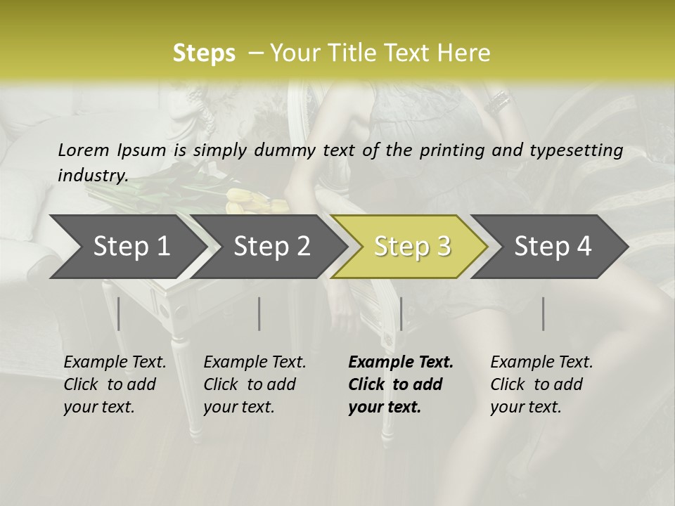 Beauty Romantic Red PowerPoint Template