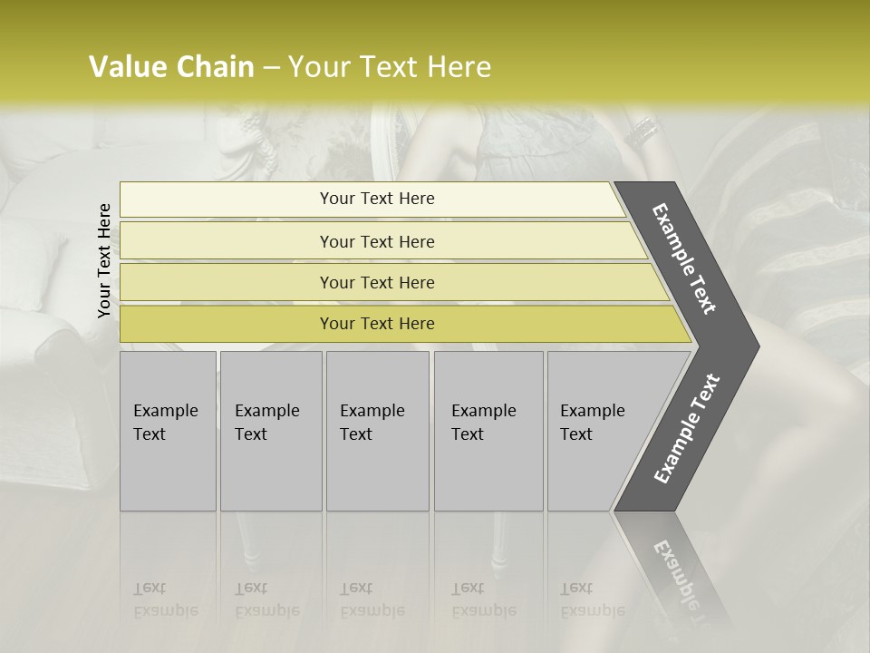 Beauty Romantic Red PowerPoint Template