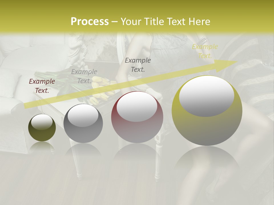 Beauty Romantic Red PowerPoint Template