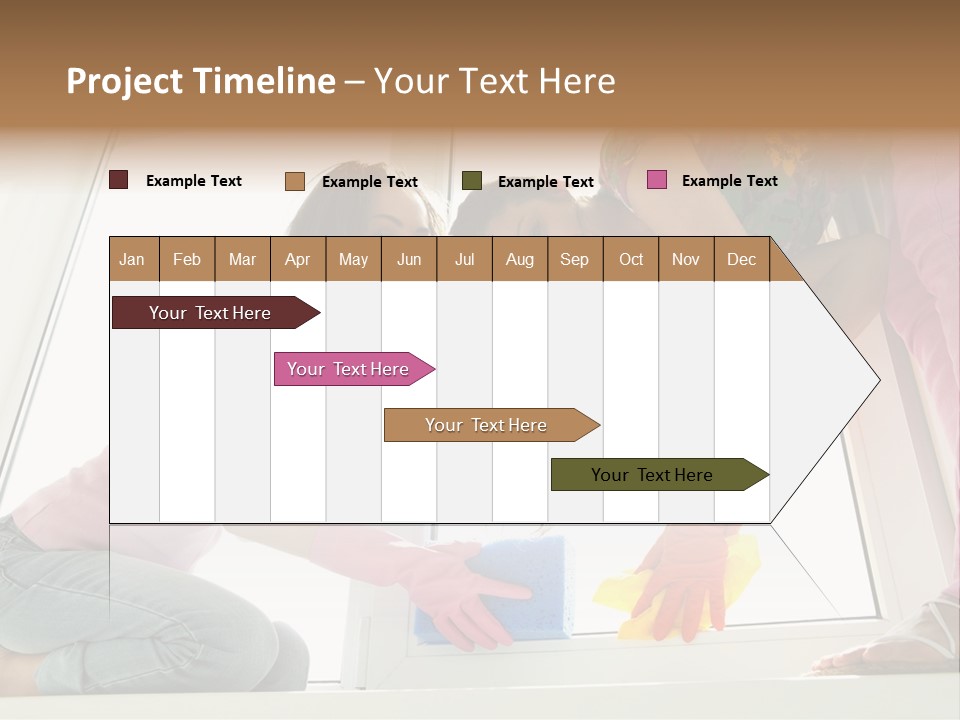 Tidying Jolly Hygiene PowerPoint Template