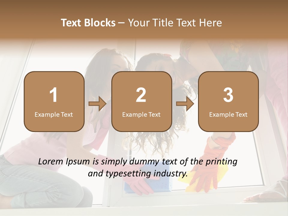 Tidying Jolly Hygiene PowerPoint Template