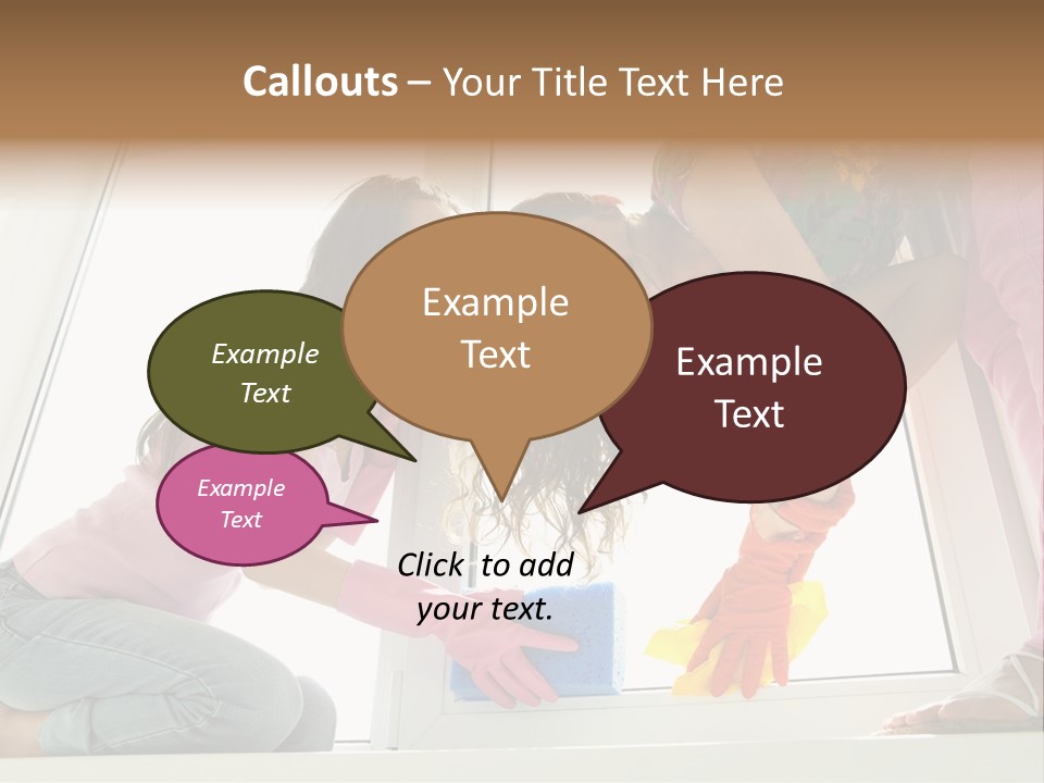 Tidying Jolly Hygiene PowerPoint Template