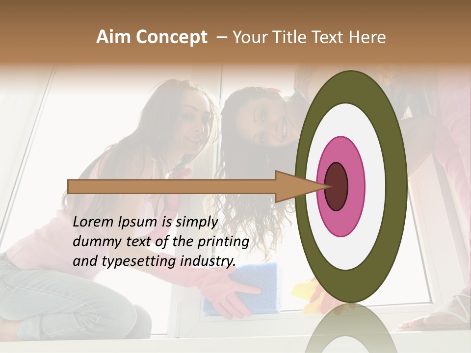 Tidying Jolly Hygiene PowerPoint Template