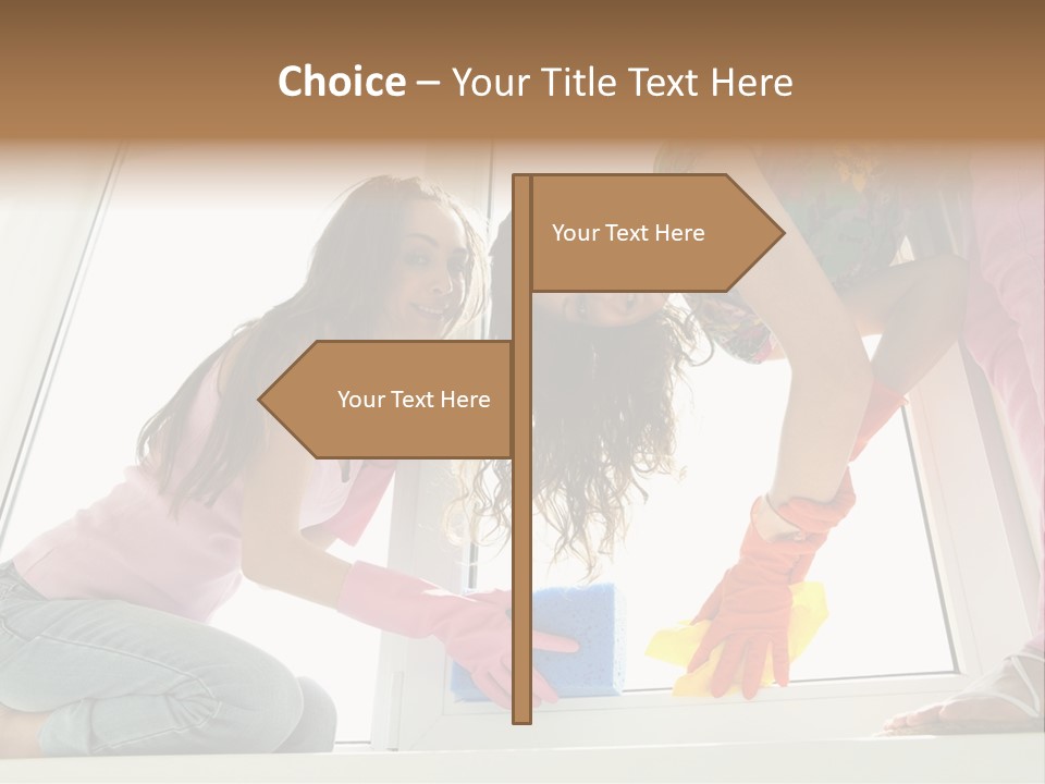 Tidying Jolly Hygiene PowerPoint Template