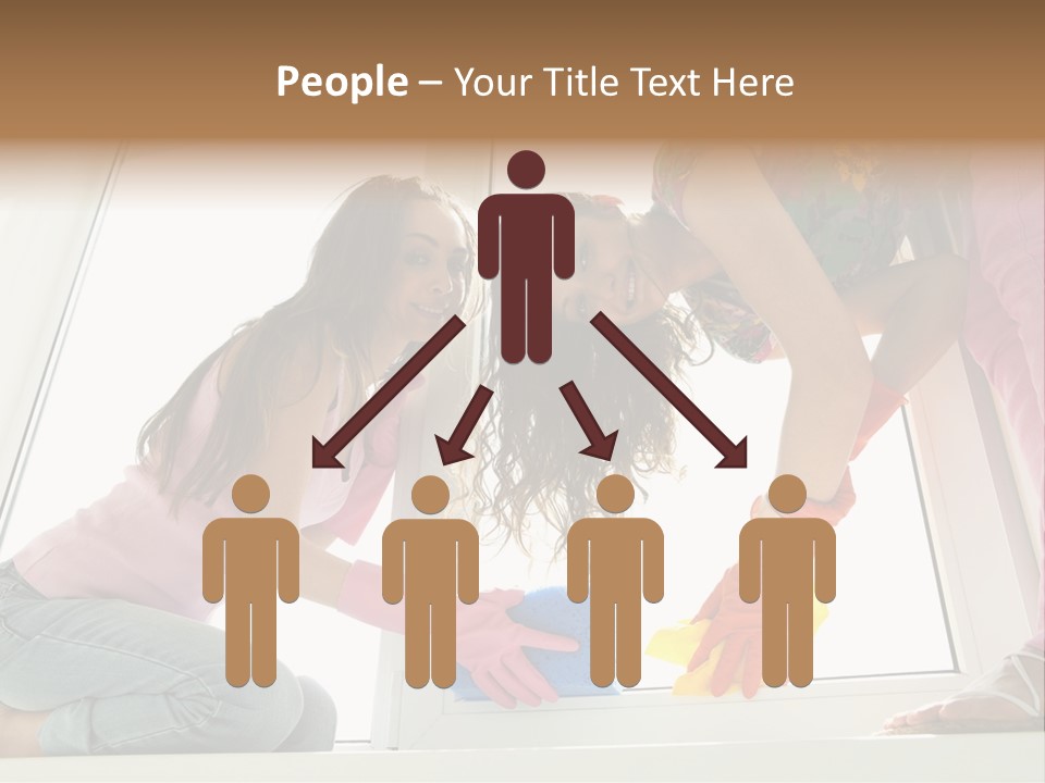 Tidying Jolly Hygiene PowerPoint Template