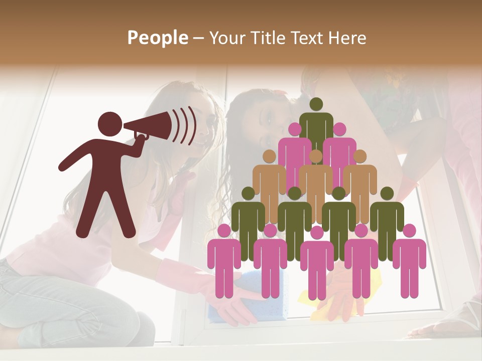 Tidying Jolly Hygiene PowerPoint Template