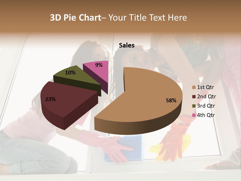 Tidying Jolly Hygiene PowerPoint Template