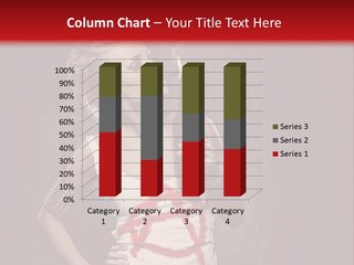 Female Antiglobalism Girl PowerPoint Template