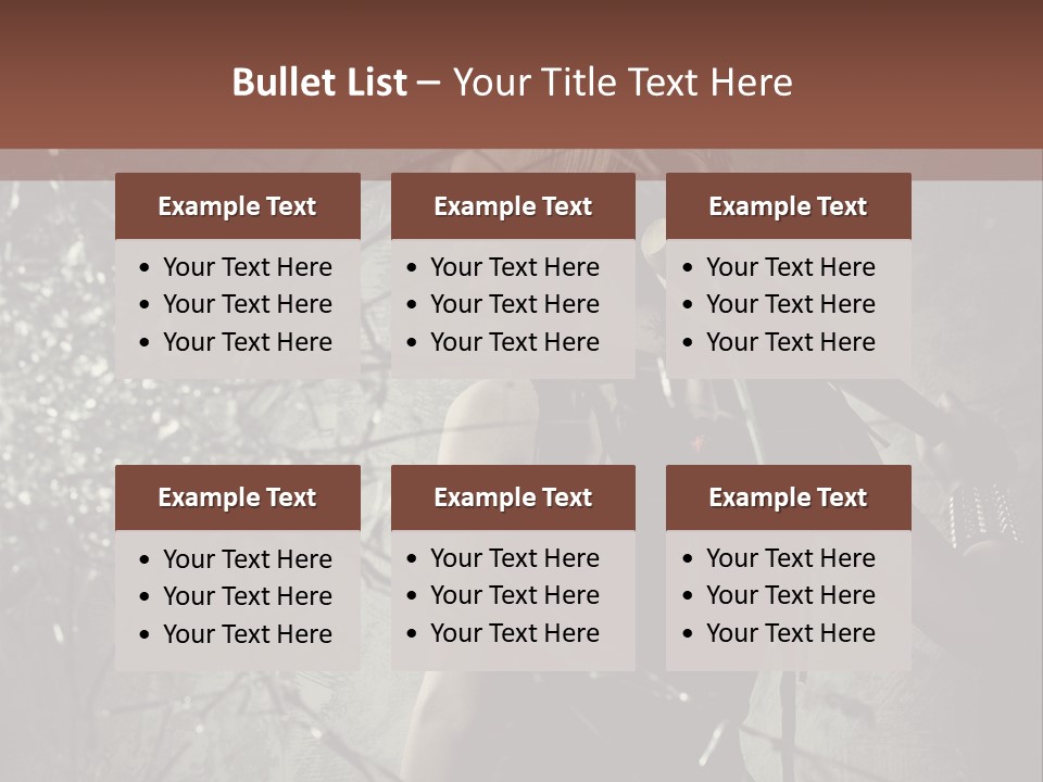 Hairstyle Vandalism Woman PowerPoint Template