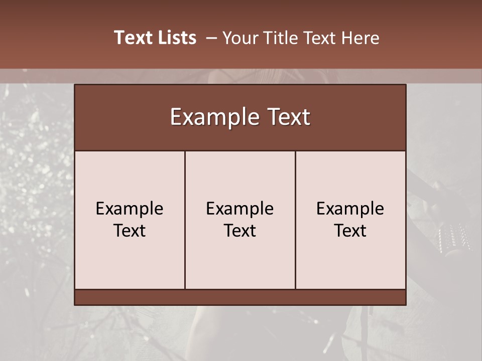 Hairstyle Vandalism Woman PowerPoint Template
