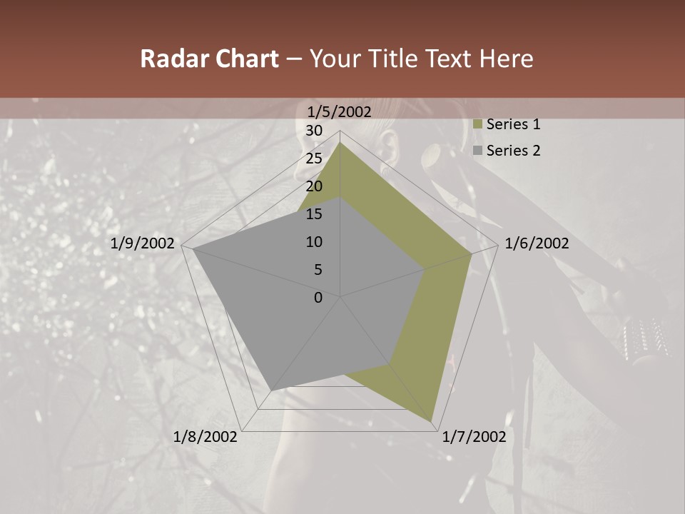 Hairstyle Vandalism Woman PowerPoint Template