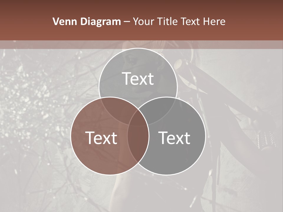 Hairstyle Vandalism Woman PowerPoint Template