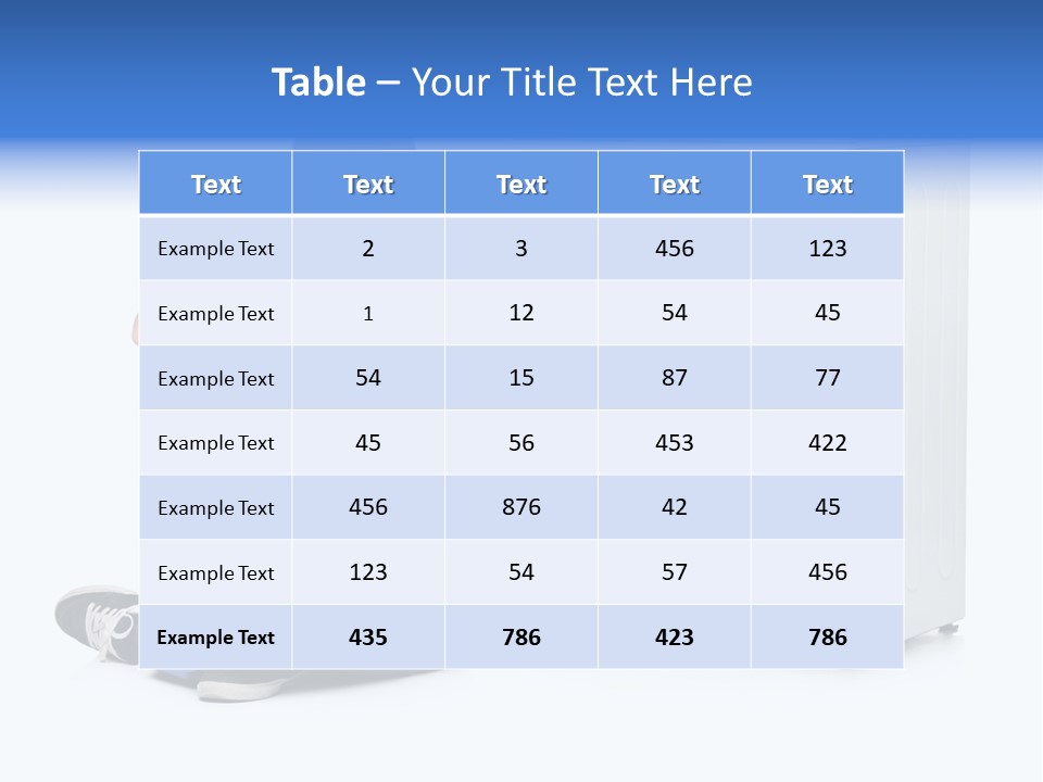 Young Dungarees Desperate PowerPoint Template