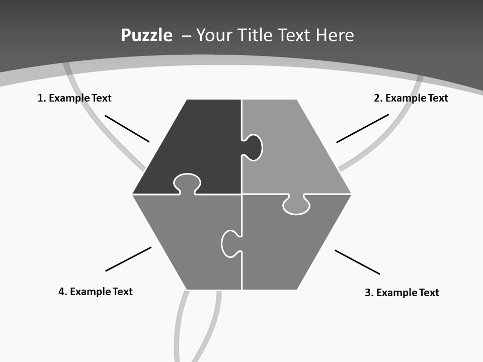 Love Audio Cord PowerPoint Template