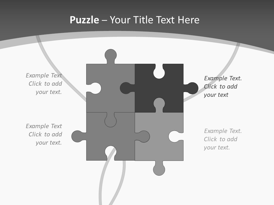 Love Audio Cord PowerPoint Template