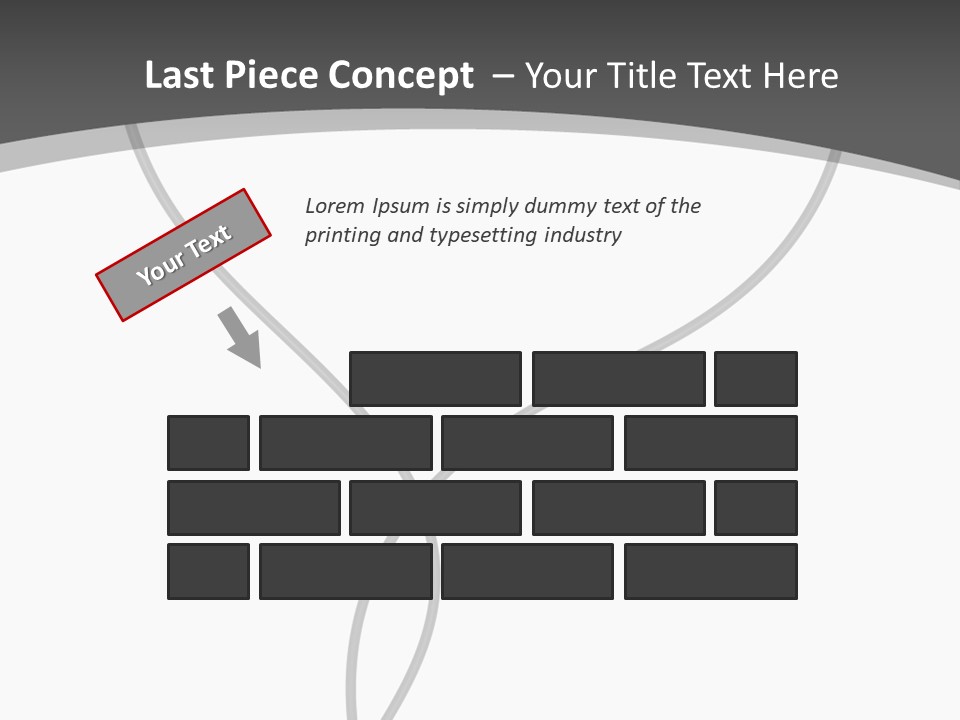 Love Audio Cord PowerPoint Template
