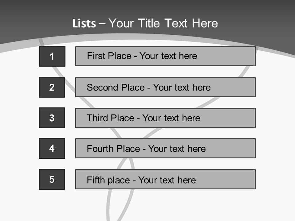 Love Audio Cord PowerPoint Template