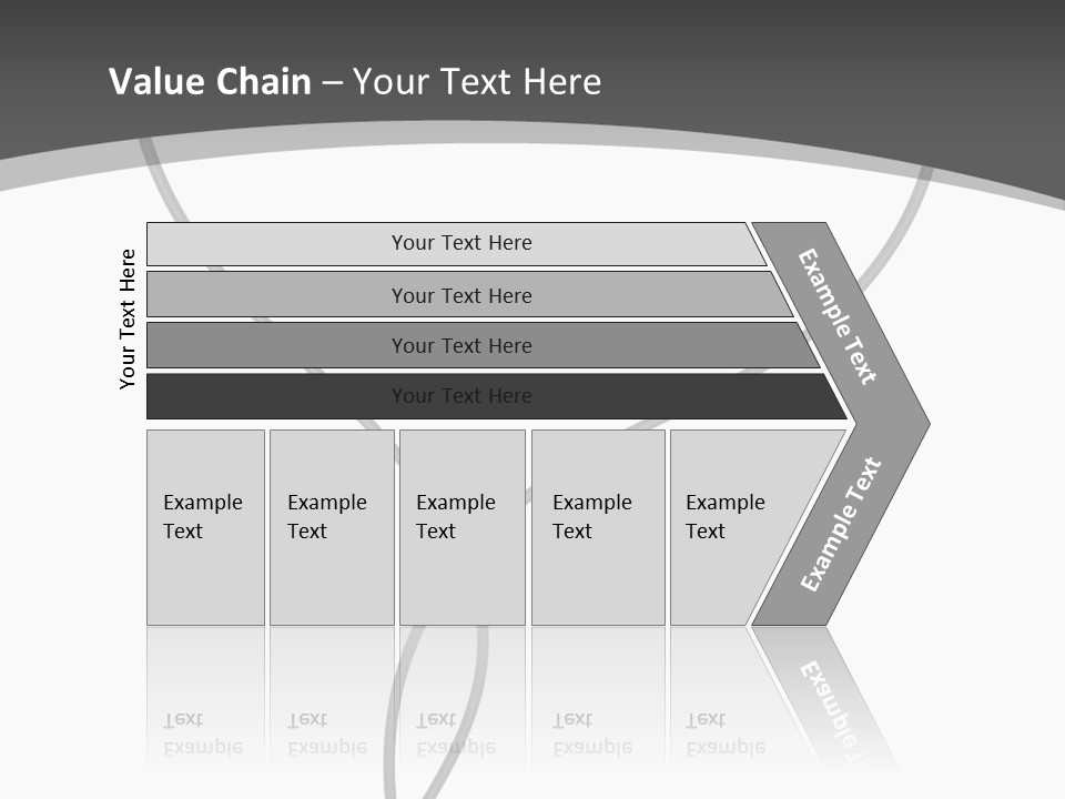 Love Audio Cord PowerPoint Template