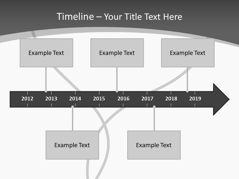 Love Audio Cord PowerPoint Template