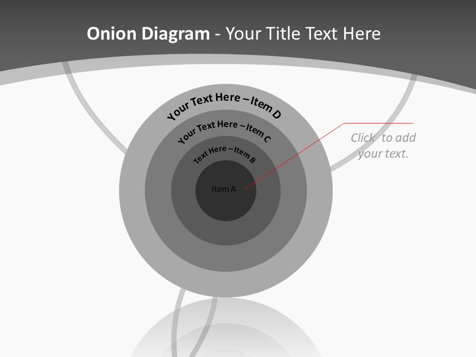 Love Audio Cord PowerPoint Template