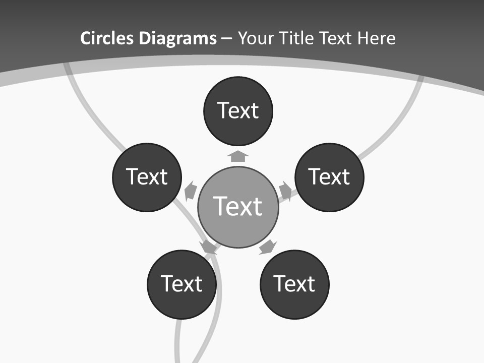 Love Audio Cord PowerPoint Template