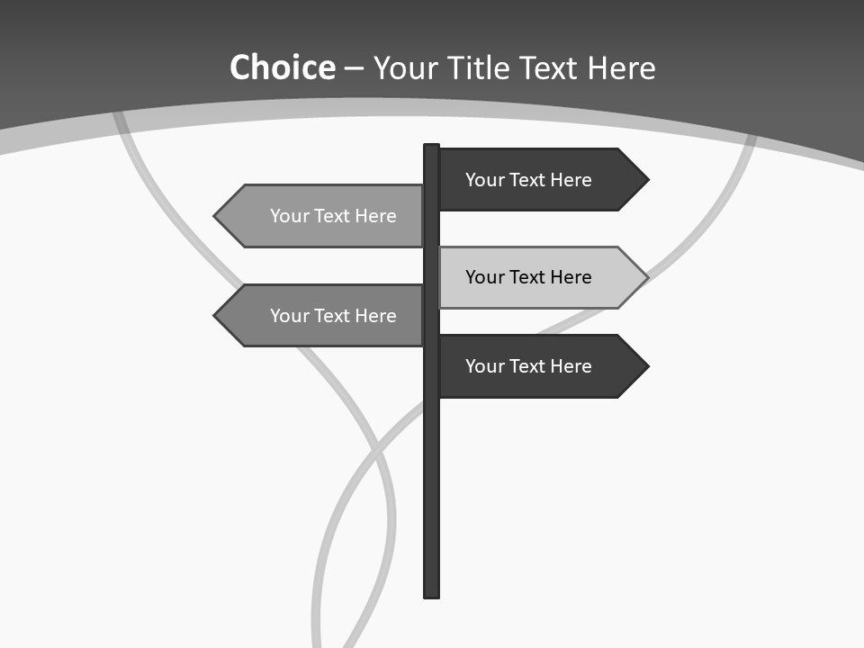 Love Audio Cord PowerPoint Template