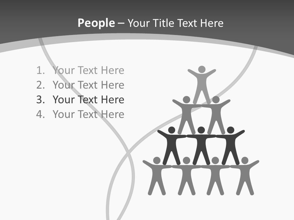 Love Audio Cord PowerPoint Template