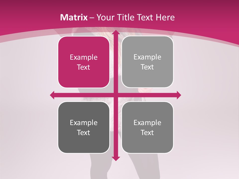 Young Cap Model PowerPoint Template