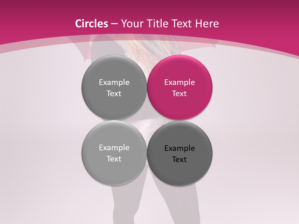 Young Cap Model PowerPoint Template