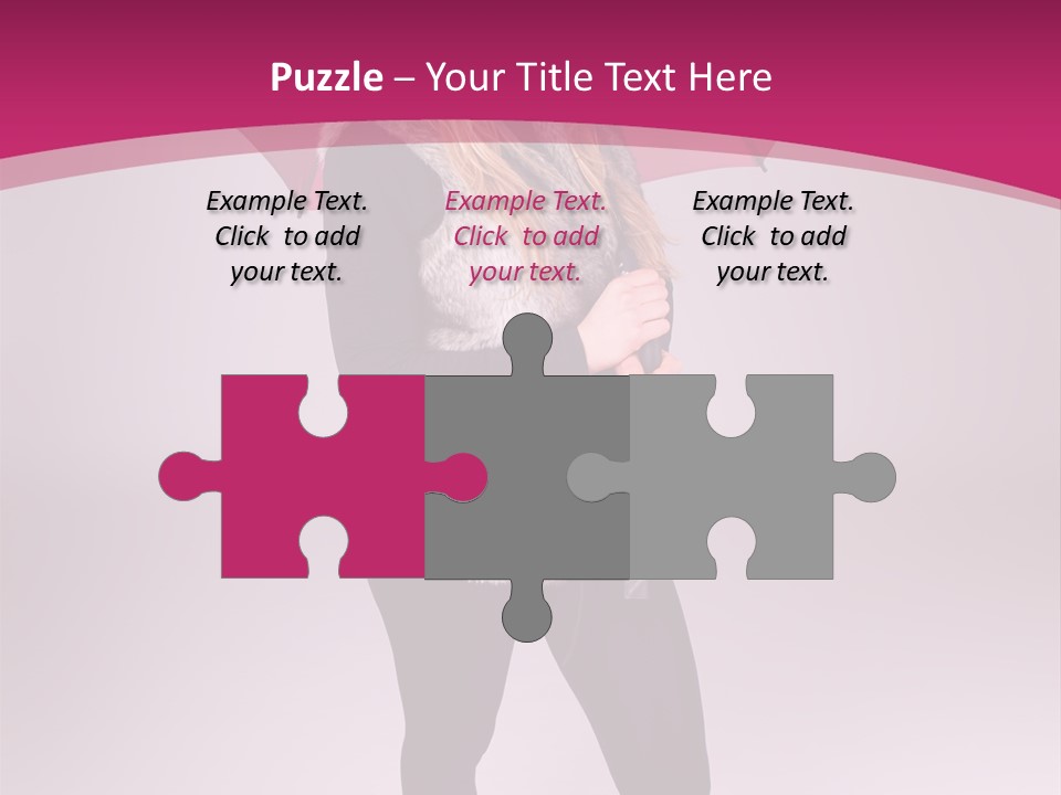 Young Cap Model PowerPoint Template