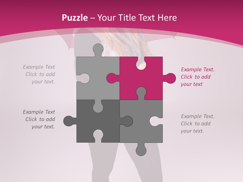 Young Cap Model PowerPoint Template