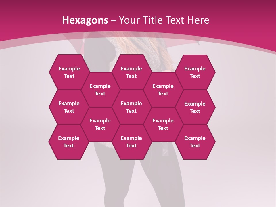 Young Cap Model PowerPoint Template