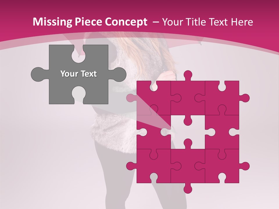 Young Cap Model PowerPoint Template