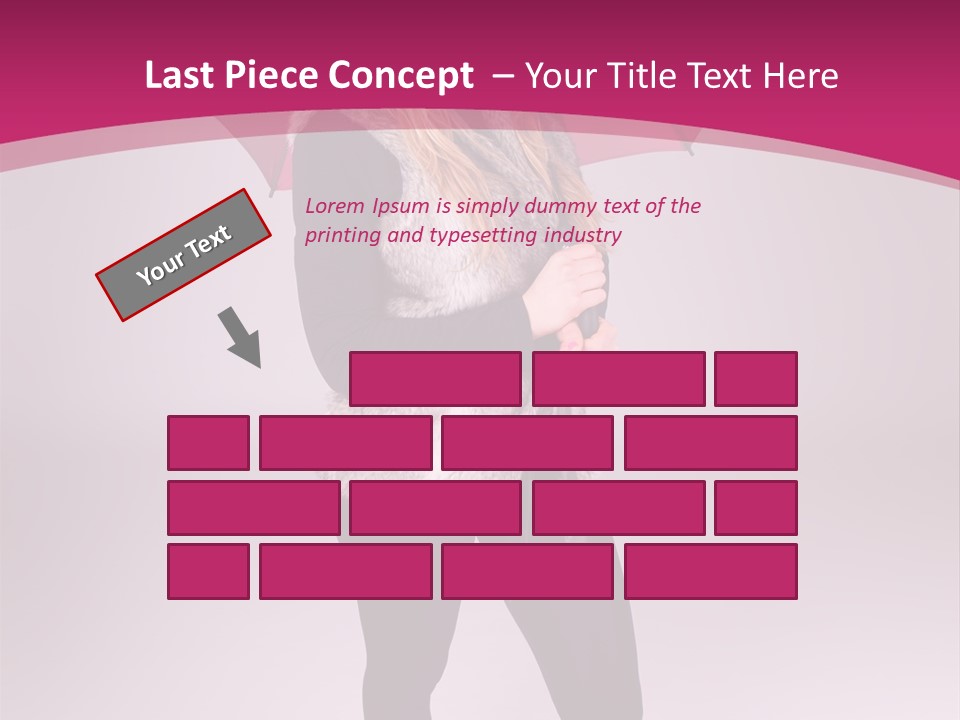 Young Cap Model PowerPoint Template