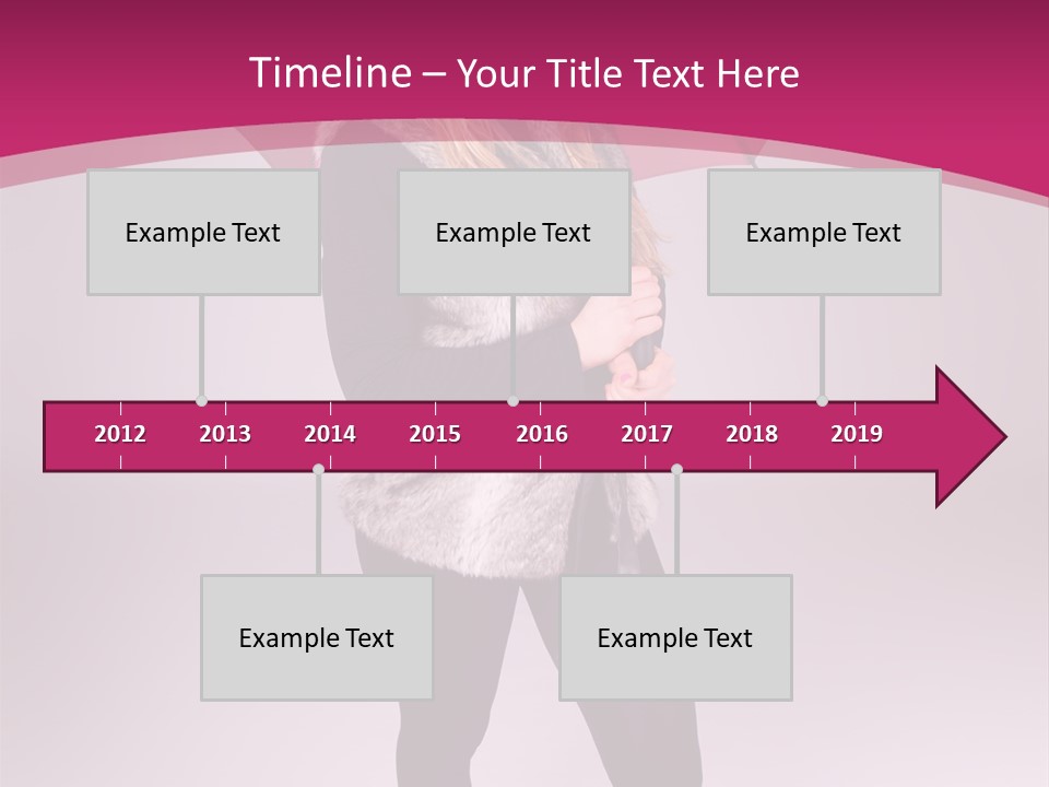 Young Cap Model PowerPoint Template