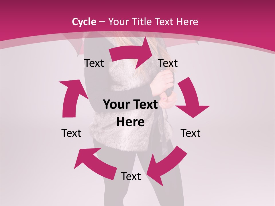 Young Cap Model PowerPoint Template