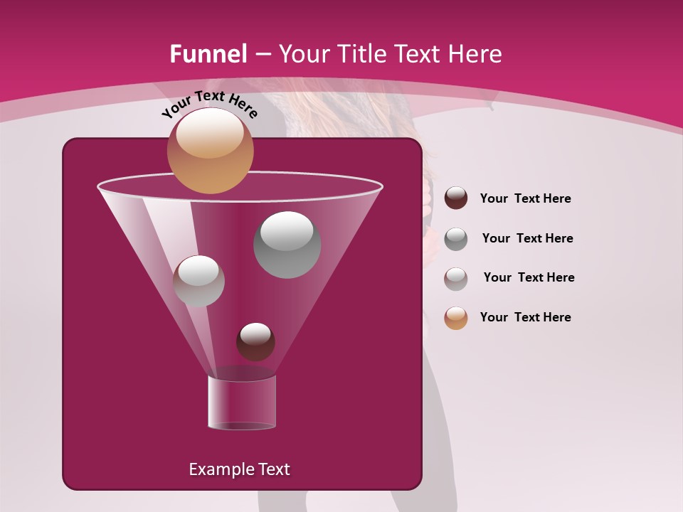 Young Cap Model PowerPoint Template