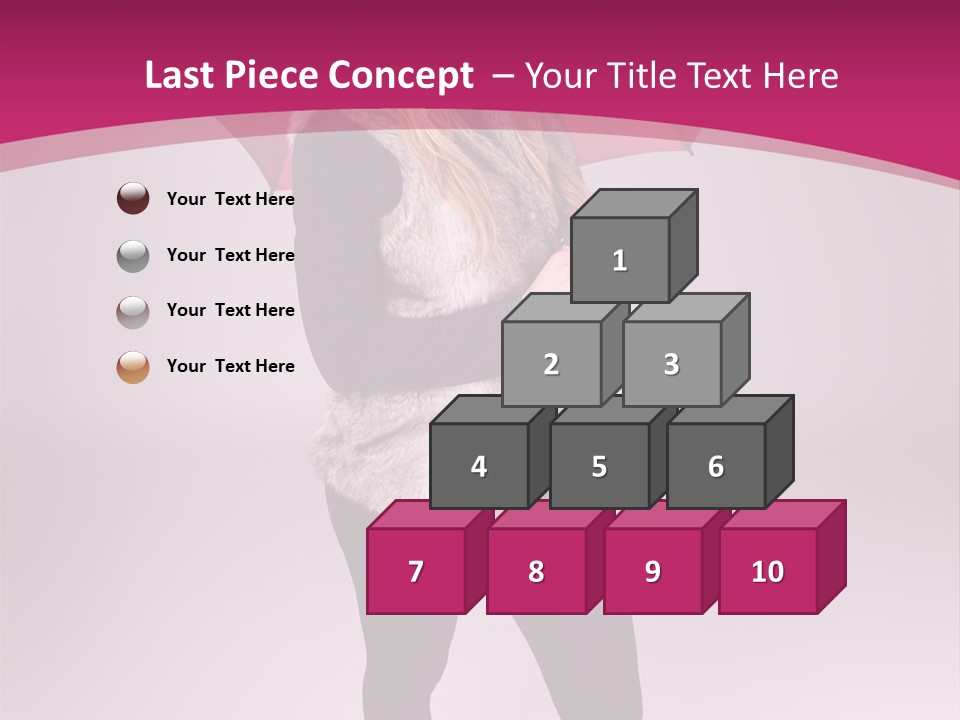 Young Cap Model PowerPoint Template